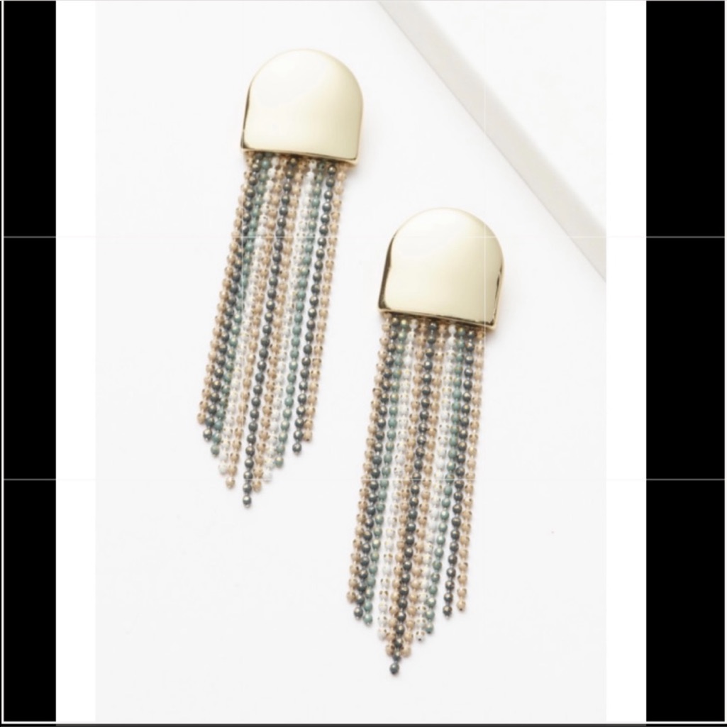 Evereve Demi Painted Chain Earring